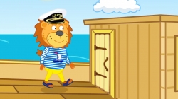Lion Family Pirate Stories Cartoon for Kids